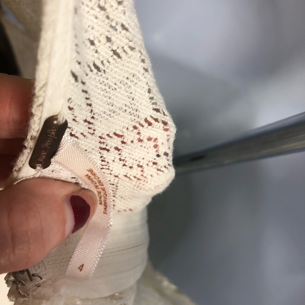 Free People Daisy Crotchet Lace Skater Dress - Picture 8 of 8